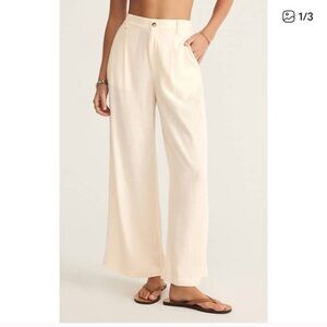 Z supply Lucy twill pants TAN